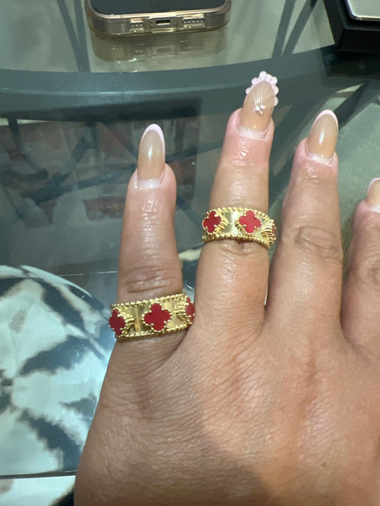 Anillos de flores
