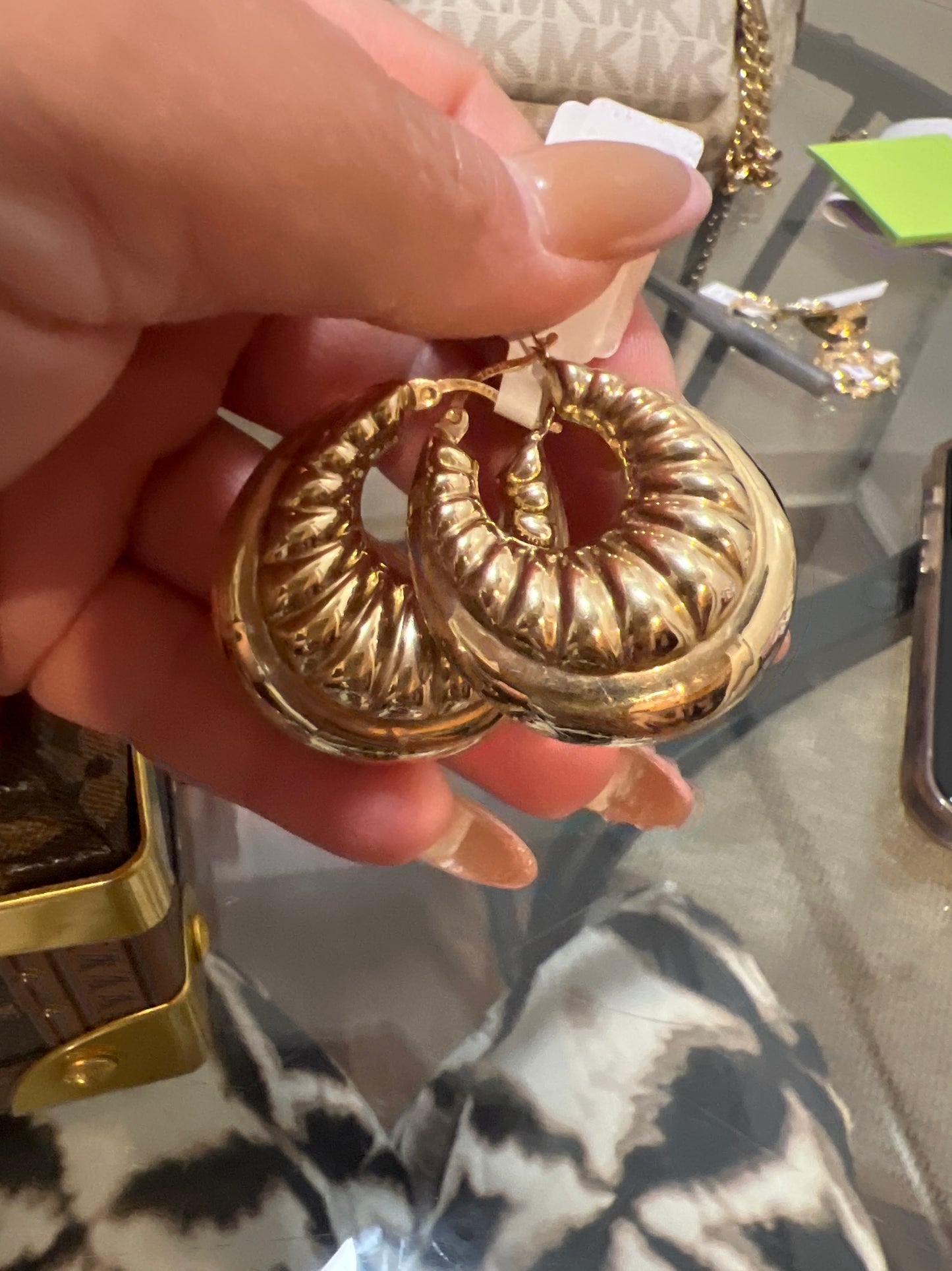 Argollas grandes